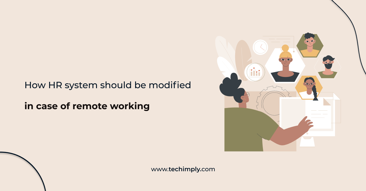 How HR system should be modified in case of remote working