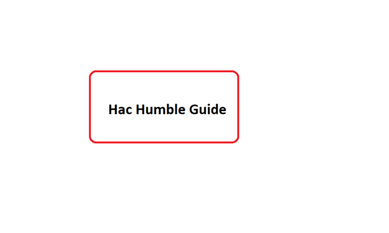 HAC HUMBLE Aid: All That You Should Need TO Know