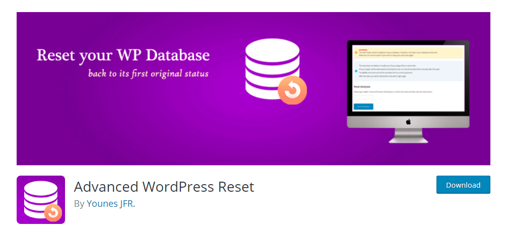 Advanced WordPress Reset